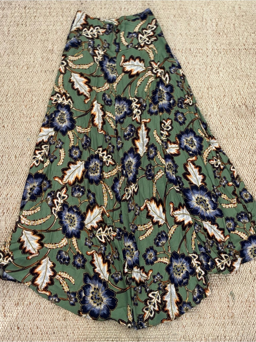 🌿 NWOT O’Neill Floral Maxi Skirt Small Boho Flowy Summer Vacation Lightweight - Picture 7 of 12
